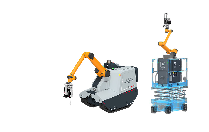 Shun Cheong Engineering successfully developed a construction robot capable of drilling and component installation